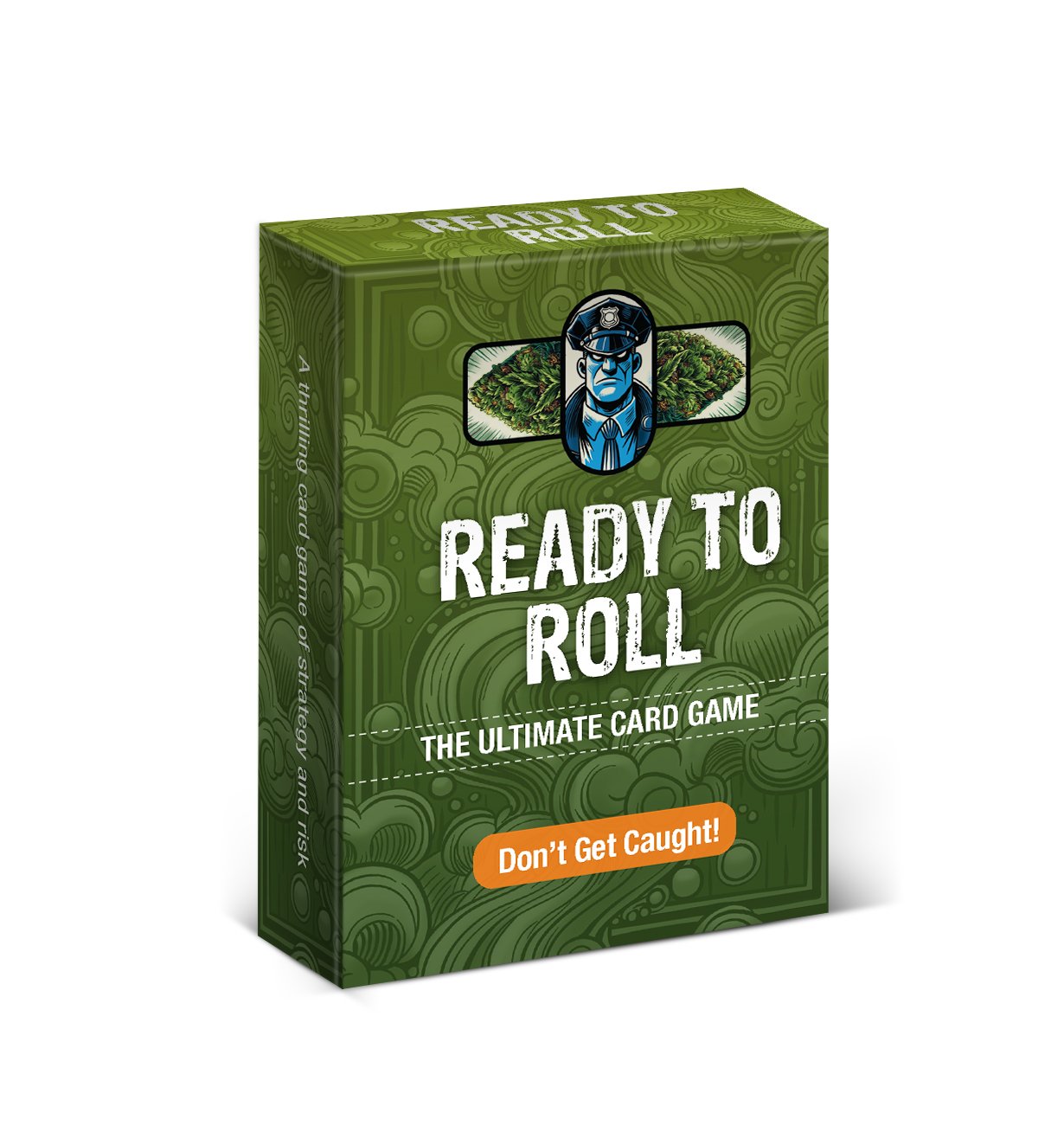 Ready to Roll Card Game box mockup